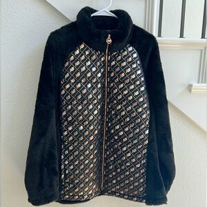 New Balance Fuzzy Black Jacket